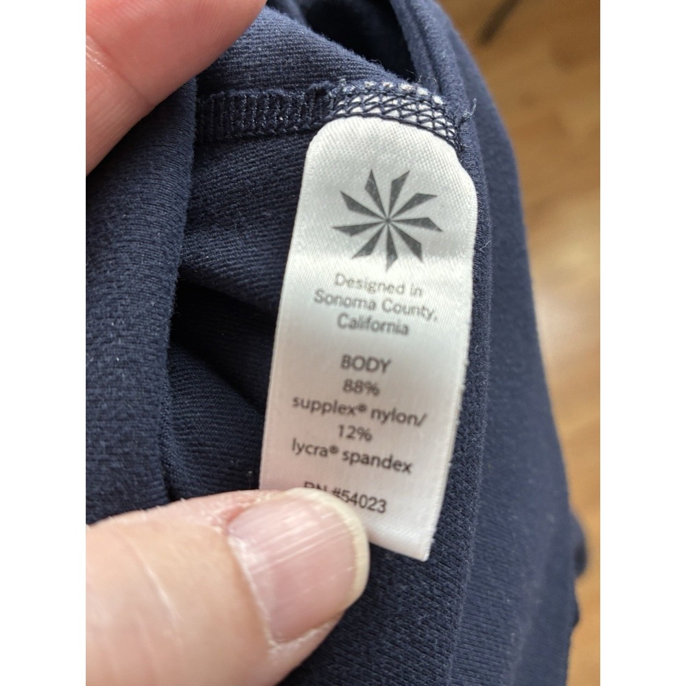Athleta‎ Navy High Rise Chaturanga Tight Leggings Size 1X - Picture 8 of 9